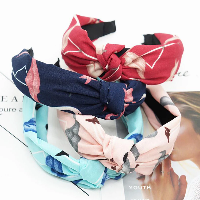 2018 TWDVS шляпы милый узел пластиковый головной убор женские ободки для женщин