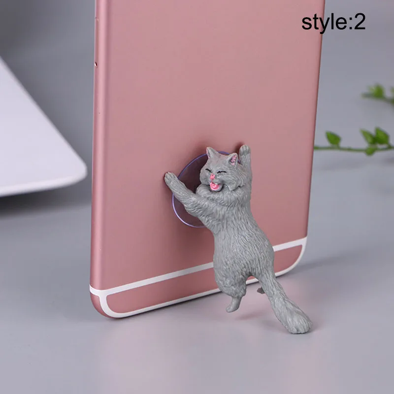 1 шт. милый держатель для телефона с кошкой универсальная подставка мобильного