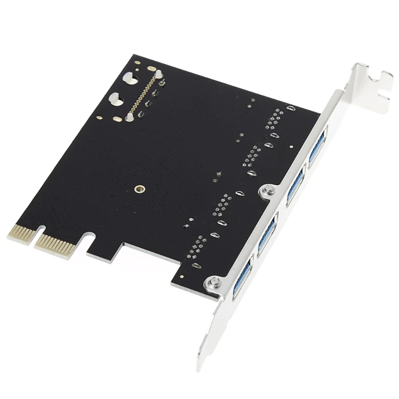 Адаптер расширения PCI-E для концентратора USB 3 0 с 4 портами PCI Express скорость 5 Гбит/с |