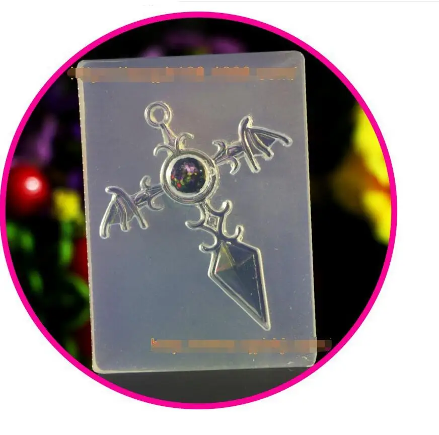 2017 самодельные ювелирные изделия из драгоценных камней крест вампира