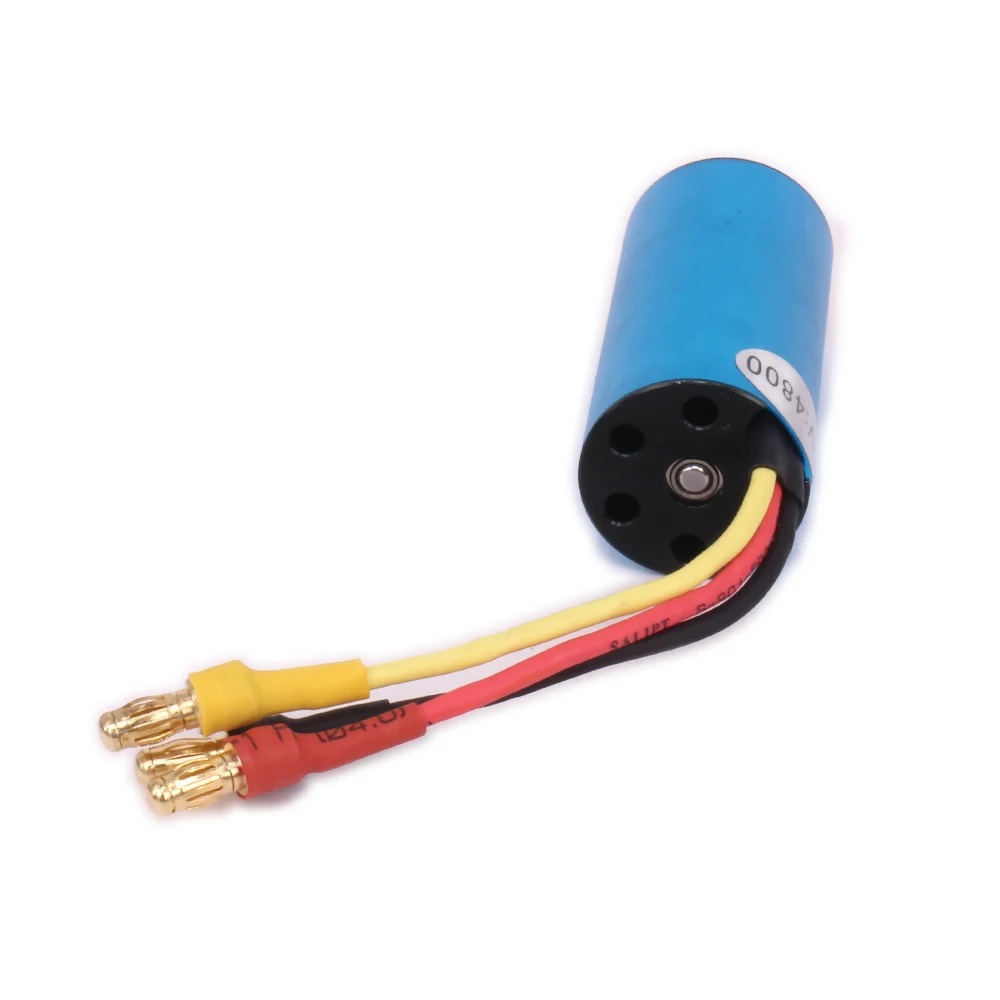 

RCAWD 2040 Blue Brushless Motor Inrunner Kv4800 For Rc Hobby Model Car Boat 1/16 1/18 Hsp Traxxas Arrma Himoto