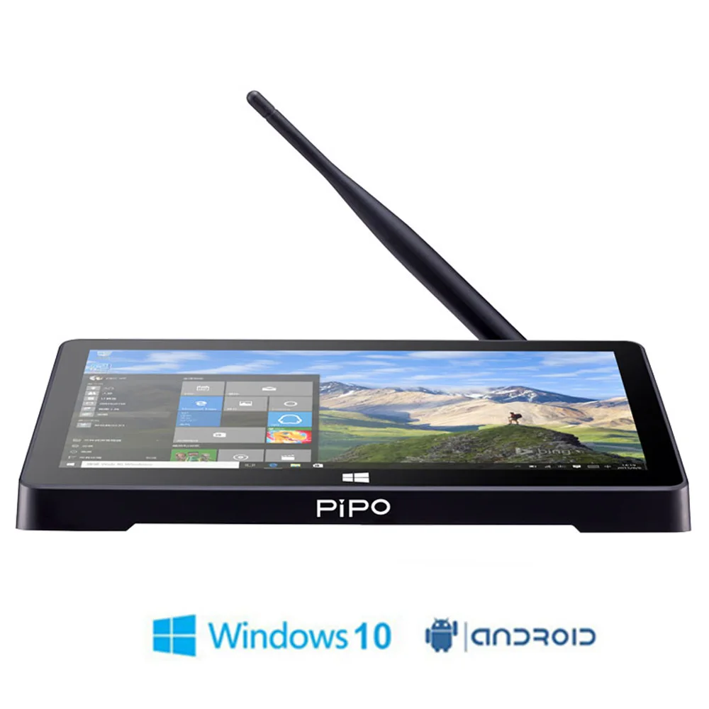 PIPO X8 Pro Dual HD Графика Оконные рамы 10 Android 5.1 ТВ Box Intel 8350 4 ядра 2 ГБ/32 ГБ коробка 7 дюймов