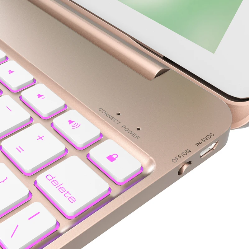 2 в 1 вращающийся Роскошный чехол из алюминиевого сплава s для iPad Pro 9 7 2017 2018 A1893 A1954