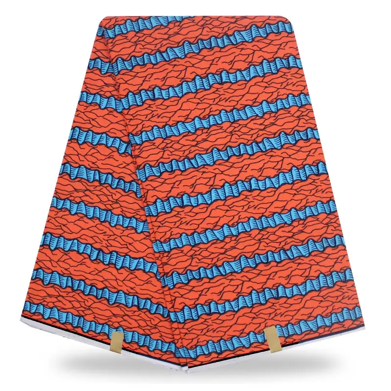 cotton fabric Africa Wax 100%Cotton 6yard/lot 118468-375 | Дом и сад