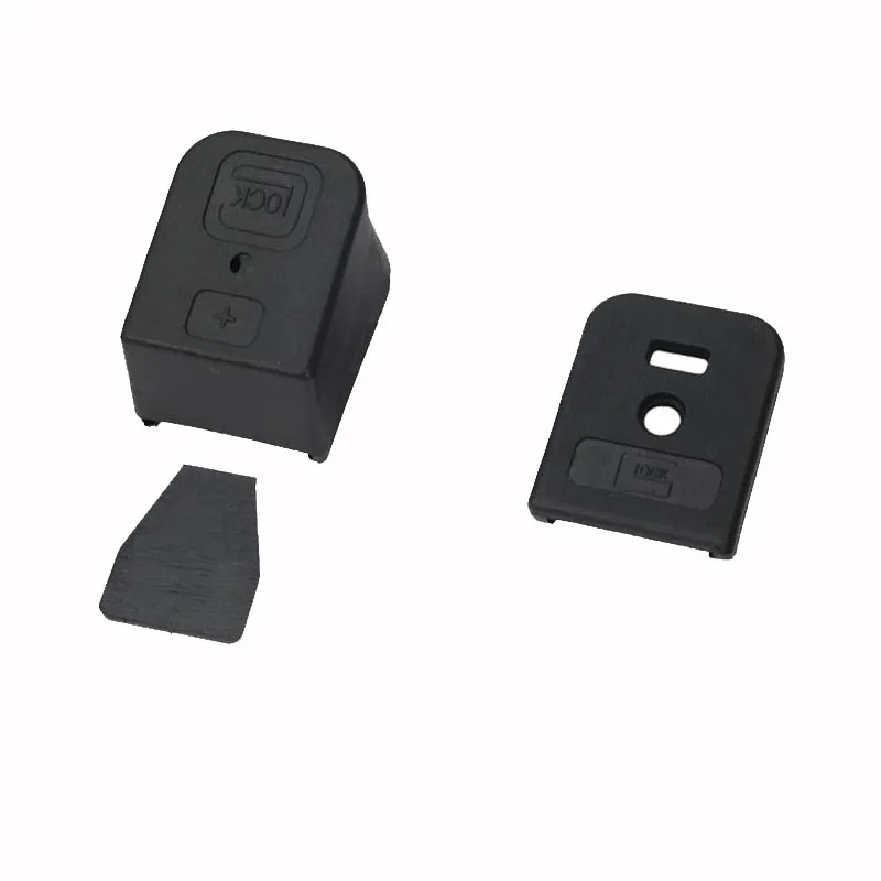 Black Glock Plus 3 Журнал база расширение дно Glock+ 3 Журнал Расширение Glock 17 19 26 22 23 27 черный/коричневый - Цвет: Black