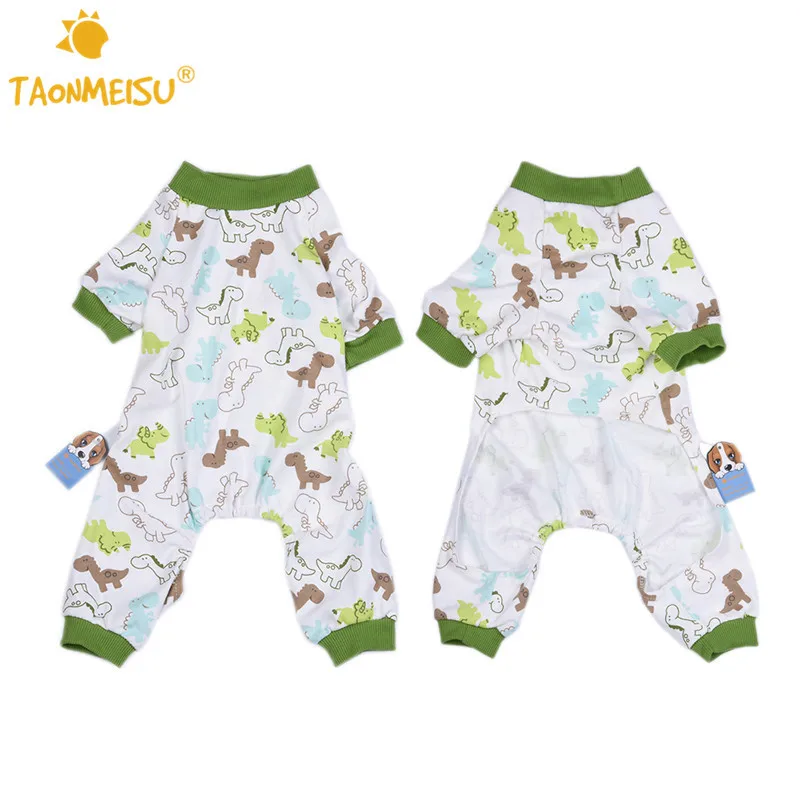 Пижамы для собак мягкие теплые уютные комбинезоны щенка одежда сна | Дом и сад