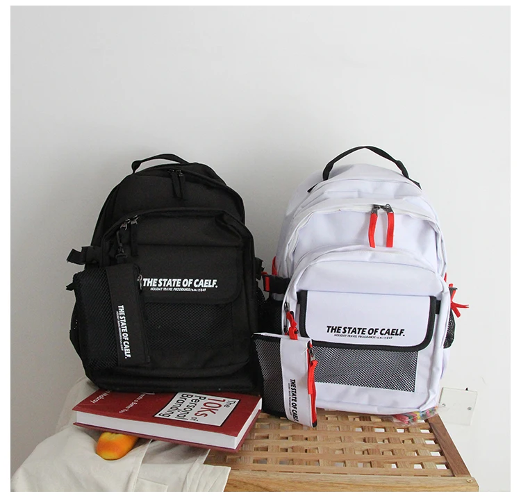 Школьный женский рюкзак в стиле Харадзюку ins Super Fire, школьный женский студенческий кампус большой вместимости, Отдел Мори