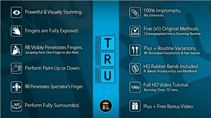 ITgimmick TRU от Menny Lindenfeld Trick (реквизит и онлайн инструкции)|truing| |