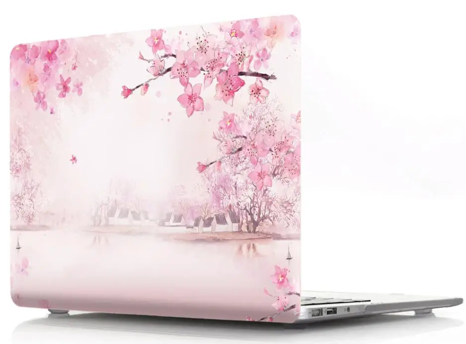 Чехол с принтом сакуры для Apple MacBook Air 11 13 Pro Retina 12 15 16 защитный чехол Mac 6 3 4 |