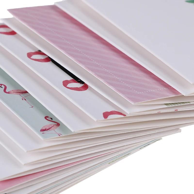 10 шт./компл. Мультяшные поздравительные открытки на день рождения креативные