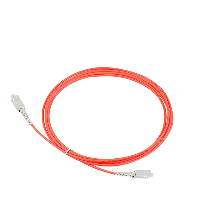 

3m LC SC FC PC UPC Patch Cord Simplex OM1 Multimode PVC (OFNR) 2.0mm Fiber Optic Patchcord