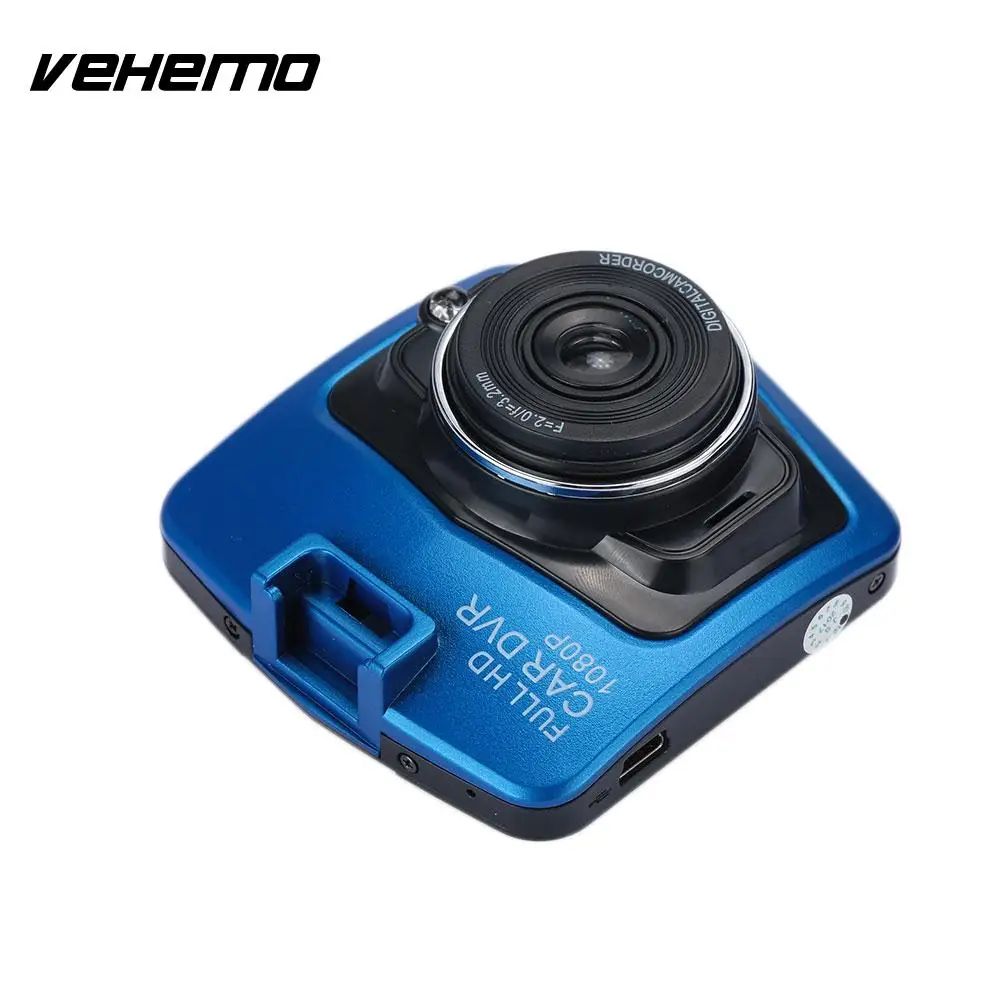 Vehemo 170 градусов 1080 P Dash Cam автомобиля Камера видео Регистраторы DVR прочные вождения