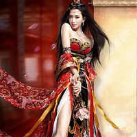 chinese ancient appeal sexy hanf lingerie costume datang tang dynasty imperial concubine studio photo tv film super star dress