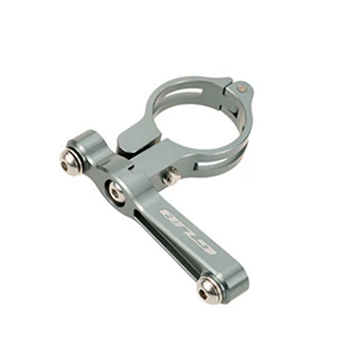 titanium GUB G-23 велосипед велосипедный спорт Велоспорт Открытый зажим для бутылок клетка держатель адаптер Поддержка переходный разъем крепление на руль - Цвет: titanium