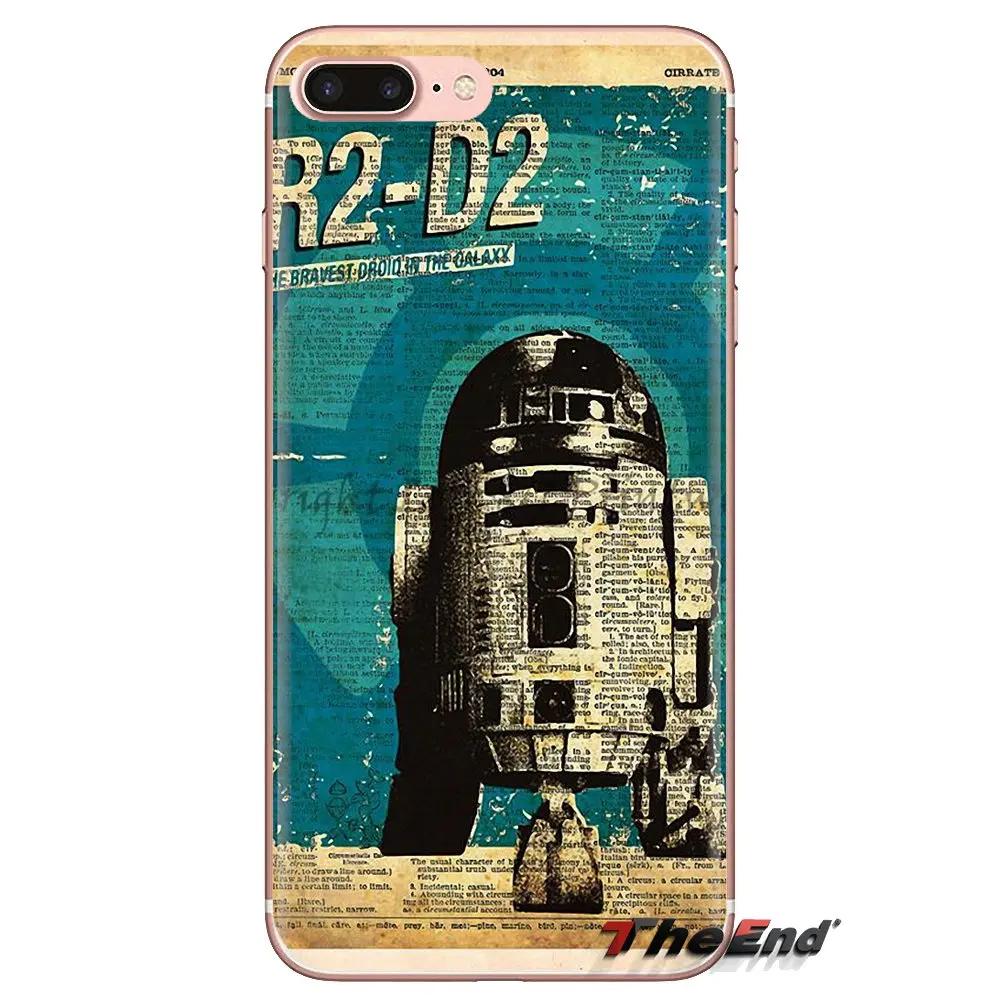 Star Wars R2D2 Robot For Huawei Mate Honor 4C 5C 5X 6X 7 7A 7C 8 9 10 8C 8X 20 Lite Pro Transparent Soft Shell Covers |