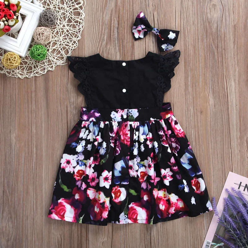 2 шт. детская кружевная юбка пачка с цветочным принтом|family matching clothes|matching clothesfamily |