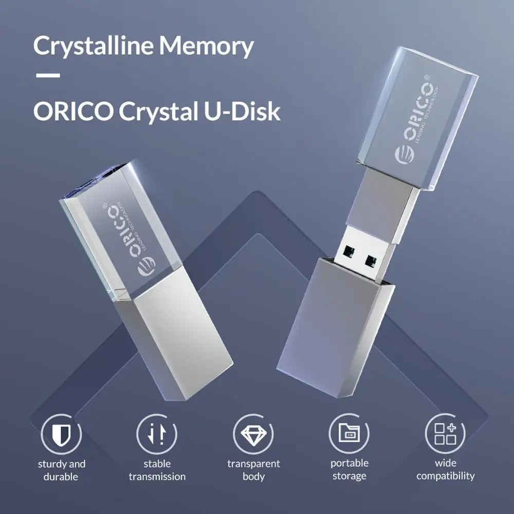 USB флеш накопитель ORICO с кристаллом 3 0 u диск 64 ГБ 32 16 флэш память мини накопитель|USB