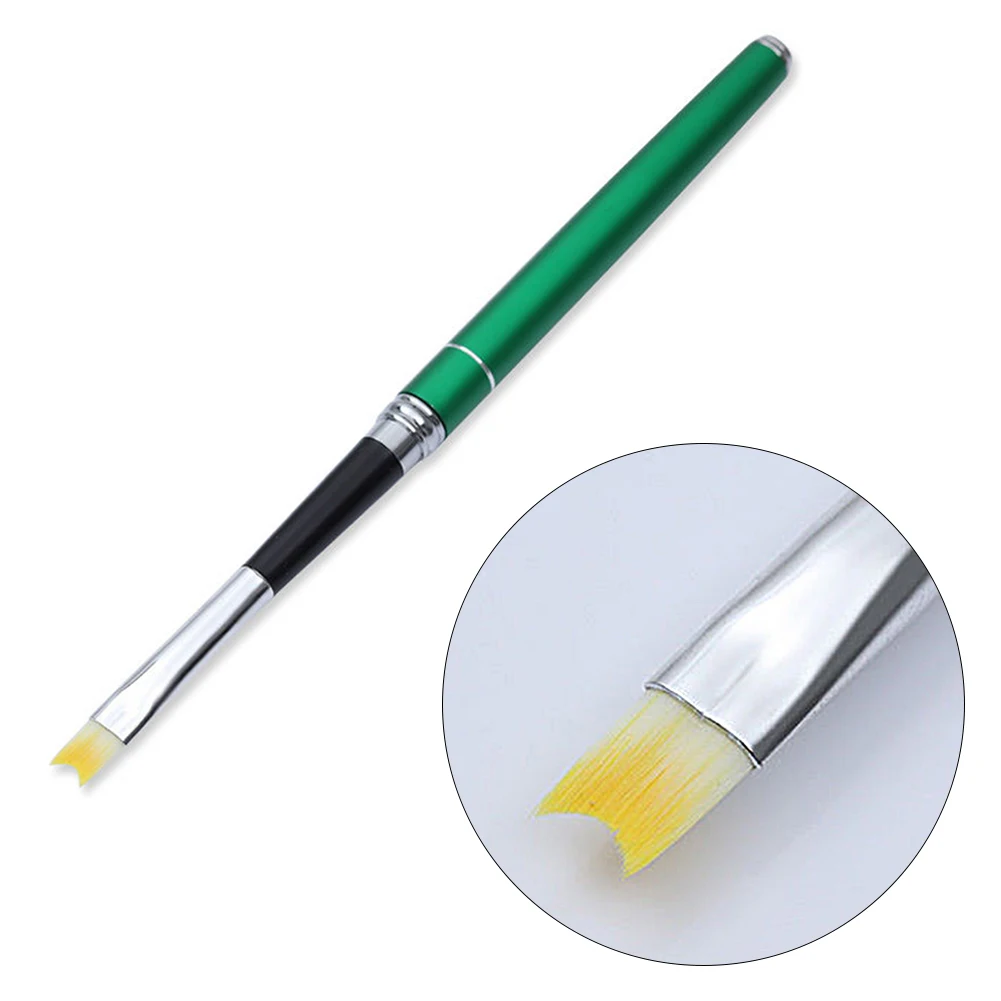 Новый 1 шт Nail Art Pen Картина кисть для рисования ручка DIY щетка ногтей УФ гель