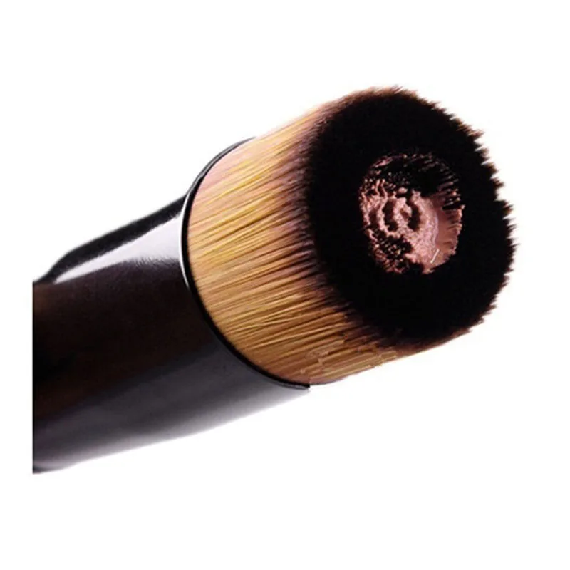 Мода Pro макияж основа инструмент Лицо Пудра Косметика мягкая кисть жидкие