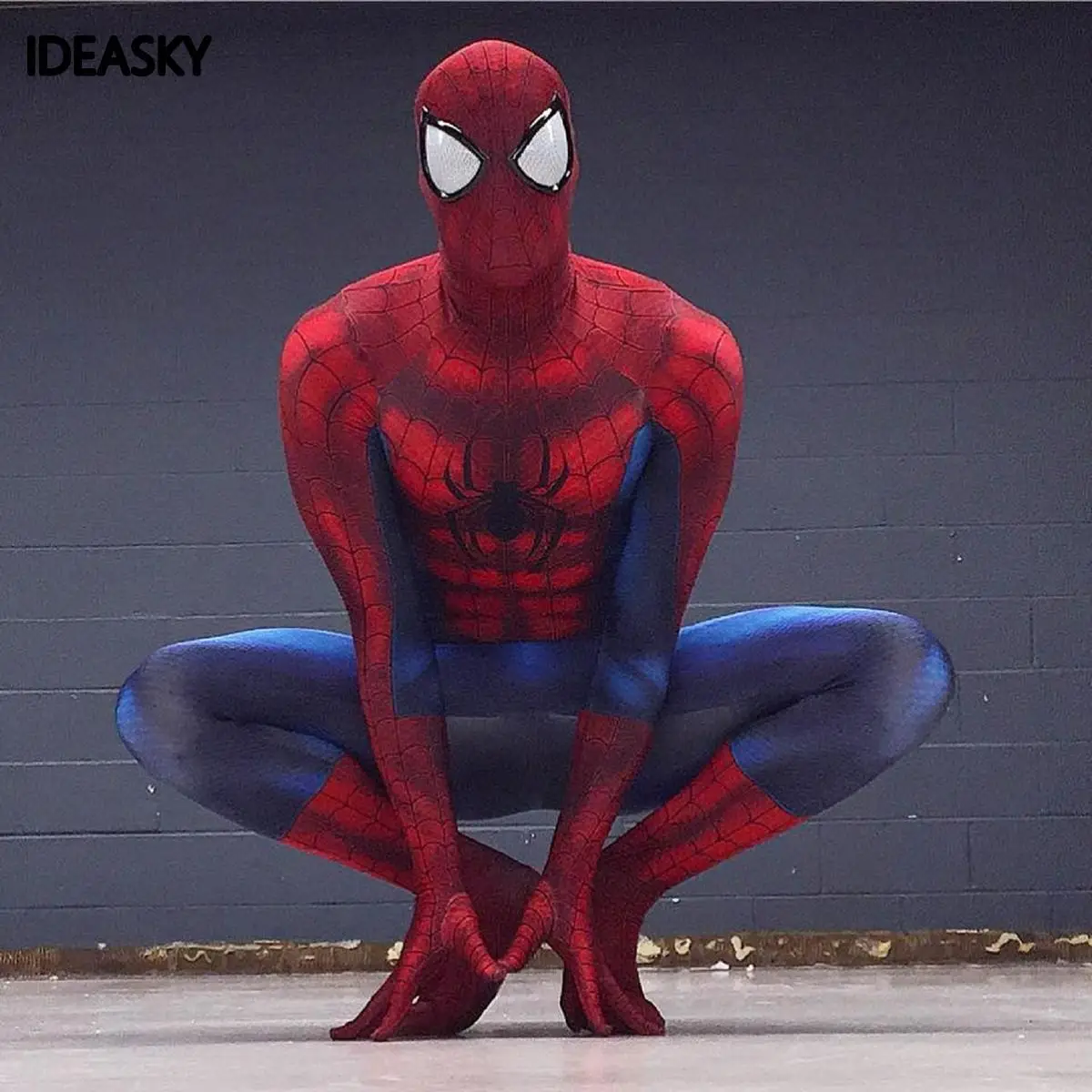 3d персональный Костюм marvel Человек паук костюм для косплея Для Взрослых