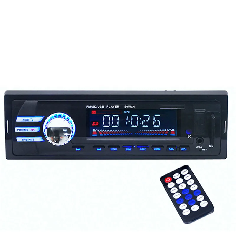 USB SD цифровой FM Aux Встроенный Bluetooth автомобильный in Dash стерео аудио микрофон вход