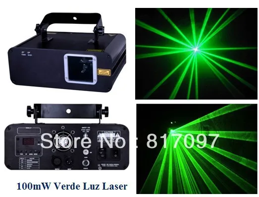 

Venta 100mW Luz Laser Verde Rayo Show Laser DJ Lazer Projector Lasers Verdes Laserlicht Eventos Fiestas Luz Sonido Envio Gratis