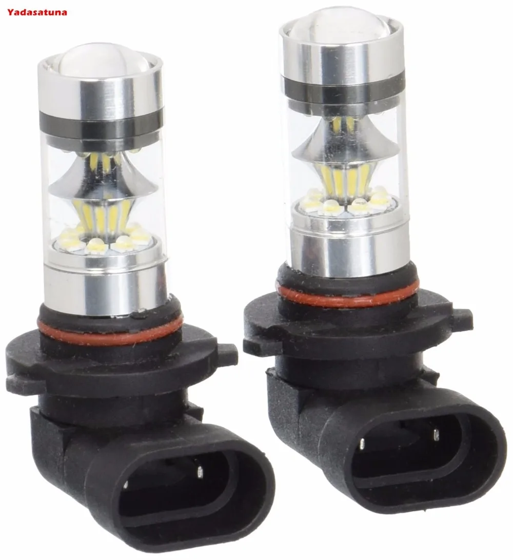 Номинальные лампы 100 Вт светодиодные чипы Cree XBD Hb3 9005 фарол неблина Milha Drl для Alto