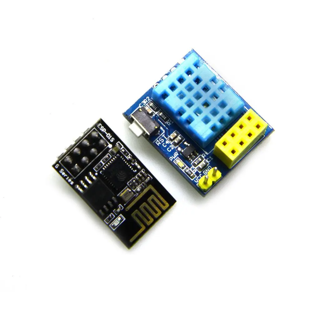 Детали для датчика температуры и влажности ESP01 DHT11 Wi Fi модуль ESP8266 Smart Home IOT Arduino