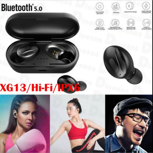 TWS наушники с поддержкой Bluetooth 5 0 и зарядным футляром|Наушники гарнитуры| |