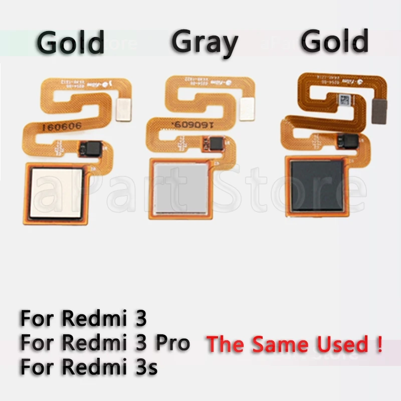 Для Xiaomi Redmi Note 3 3s Pro Оригинальная Кнопка возврата домой датчик отпечатков пальцев