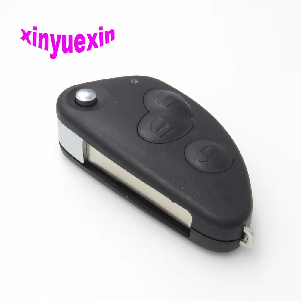 Xinyuexin для Alfa Romeo Flip Remote Car Key Shell FOB чехол 147 156 166 GT JTD TS сменный Корпус чехол|key case for