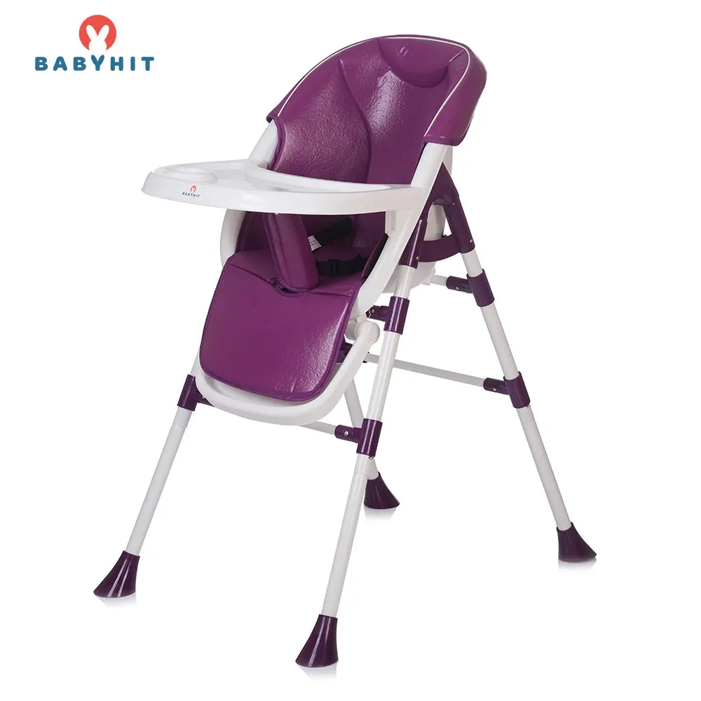Стульчик для кормления BABYHIT PANCAKE - Цвет: Фиолетовый