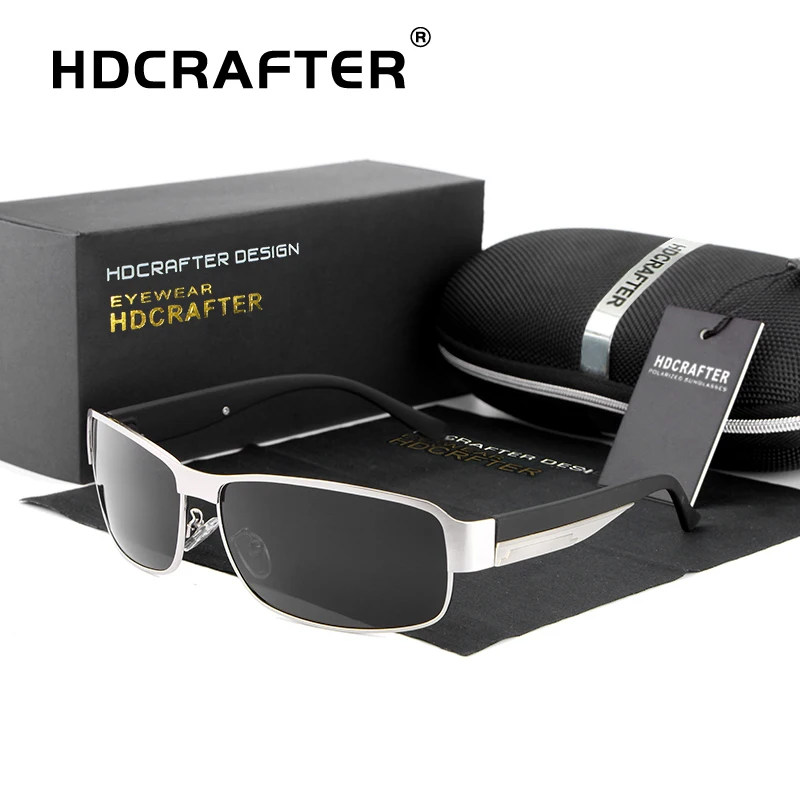HDCRAFTER Мода Вождения Солнцезащитные Очки для Мужчин Поляризованных