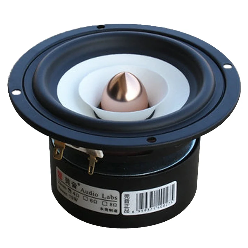 DIY Bookshelf speaker 4-inch full-range fever hifi 12W 2PC | Электроника