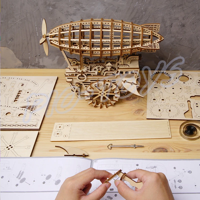 Новая идея подарок механическая Шестерня серии s 3D головоломки деревянный пазл