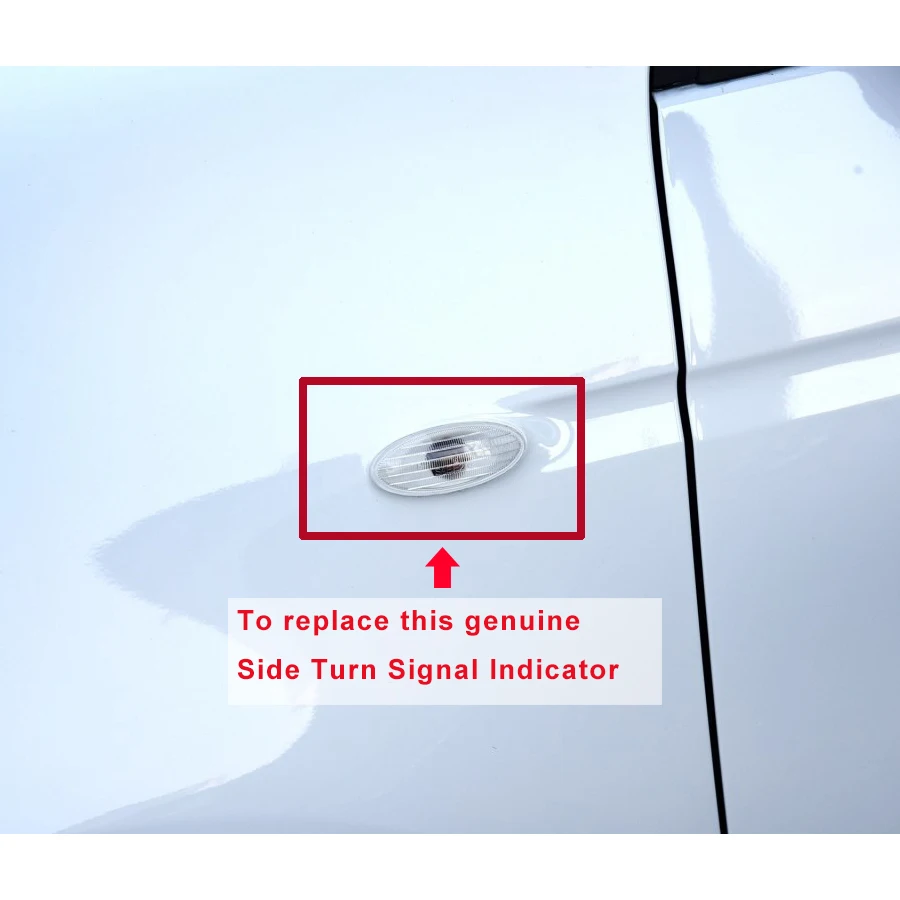 

For Smart Forfour W453 Dynamic LED Side Indicator Wing Fender Turn Signal Light Car Styling Lamp