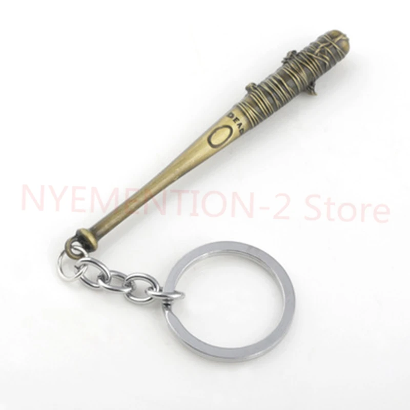 100 шт. RJ Новый ходячий мертвец брелок Negan's летучая мышь палка Люсиль для мужчин и