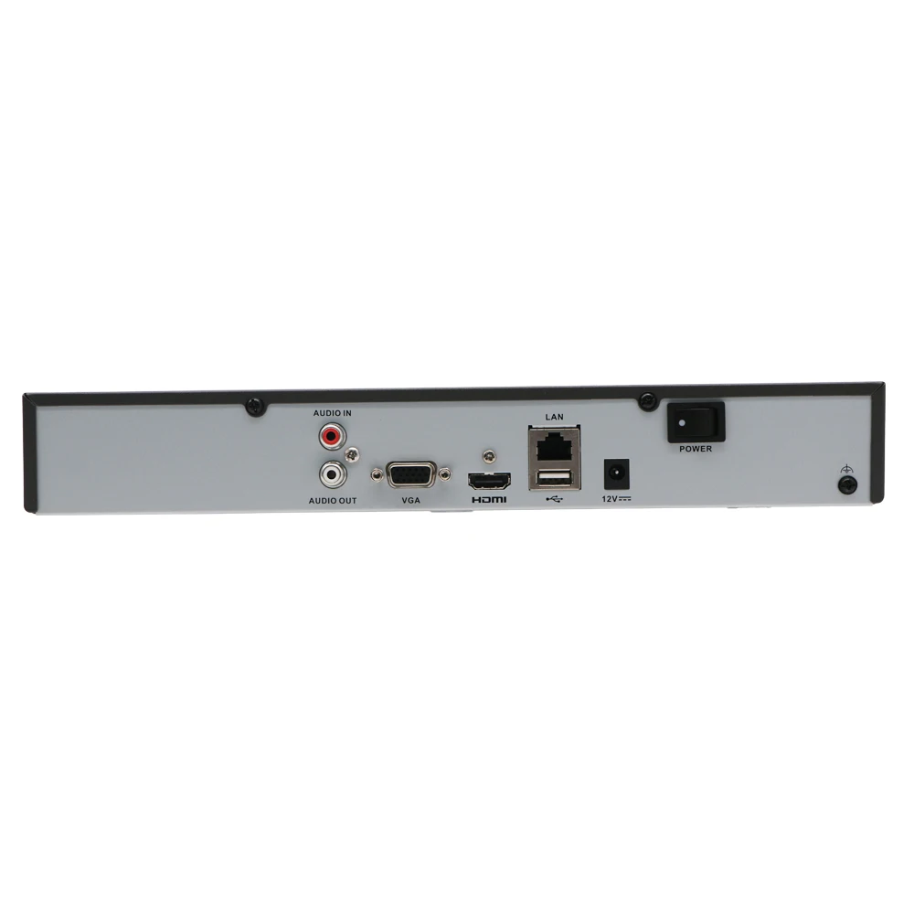 4K 4CH NVR DS-7604NI-K1 встроенный Plug& Play 4-канальный видео регистратор поддержка H.265 до 8MP 4CH IP камера запись