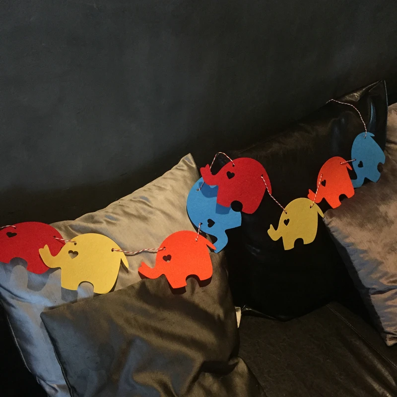 Вечерние wakaka фетр флага Happy Семья Baby Shower чехол с откидной крышкой изображением