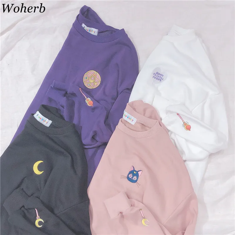 Woherb, летнее женское черное платье, винтажное Цветочное платье с длинным рукавом, корейское повседневное мини платье Vestidos Mujer 21593