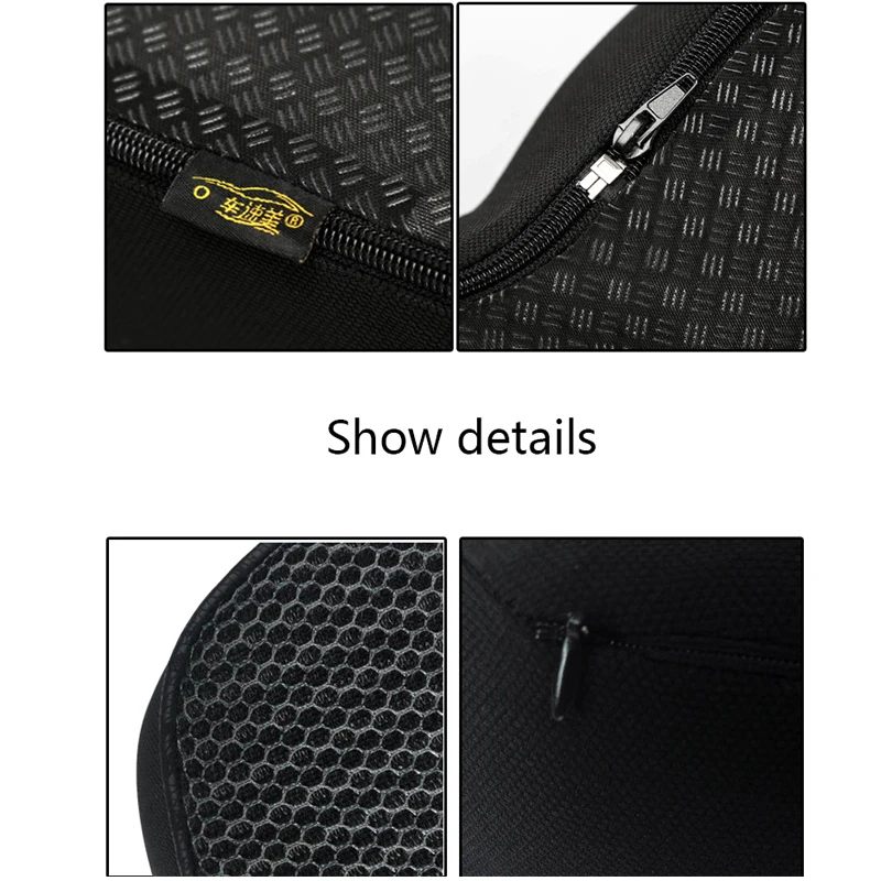 

Car Back Massage Pillow Auto Seat Waist Cushion For BMW Golf Volvo Universal Lumbar Support Pillows For Chairs Car Accessories