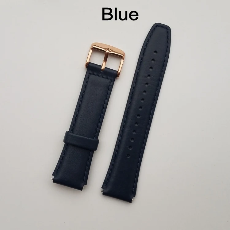 Сменный кожаный ремешок для huawei Talkband B5 наручный ремень из натуральной кожи - Цвет: Blue Leather