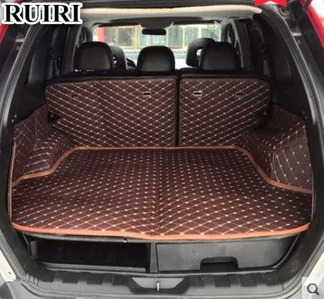 

High quality! Special car trunk mats for Nissan X-trail T31 2013-2008 waterproof cargo liner mats boot carpets for Xtrail 2010