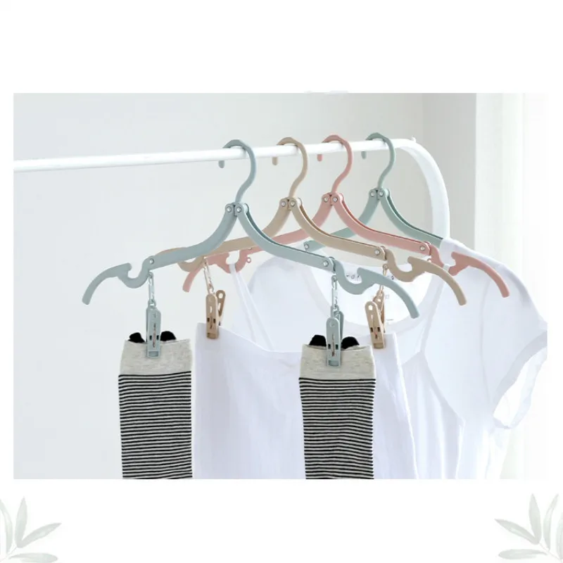 5 шт./компл. складная телескопическая Вешалка креативная стойка для хранения