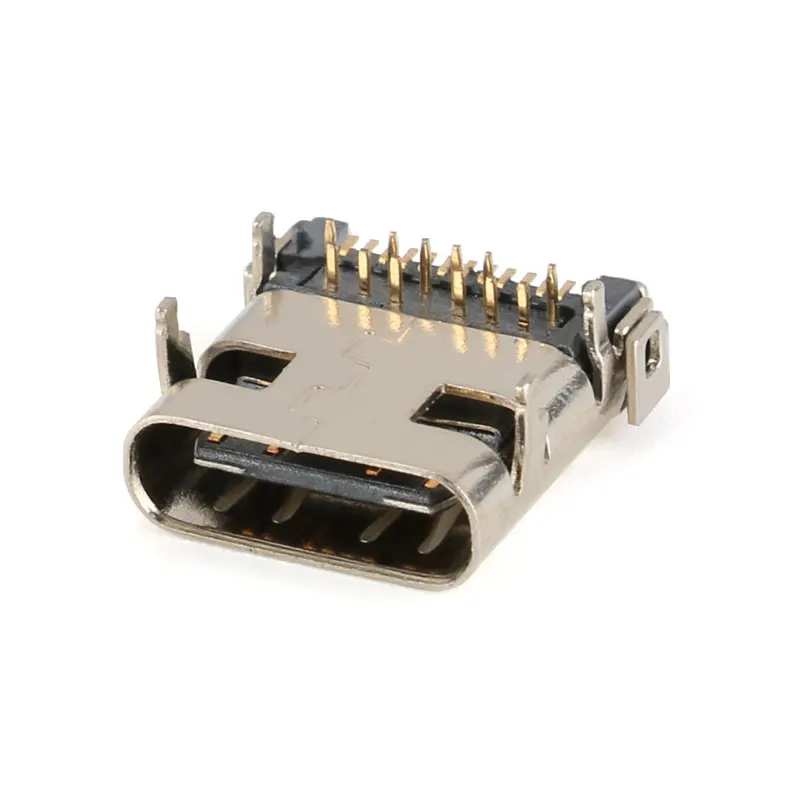 10 шт. Micro USB 3.1 DIP/SMD 24P type c гнездо DIP4 двусторонний Hd интерфейс передачи для