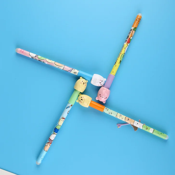 1 шт. милая гелевая ручка Sumikko Gurashi с синими чернилами авторучка Escolar Papelaria школьные