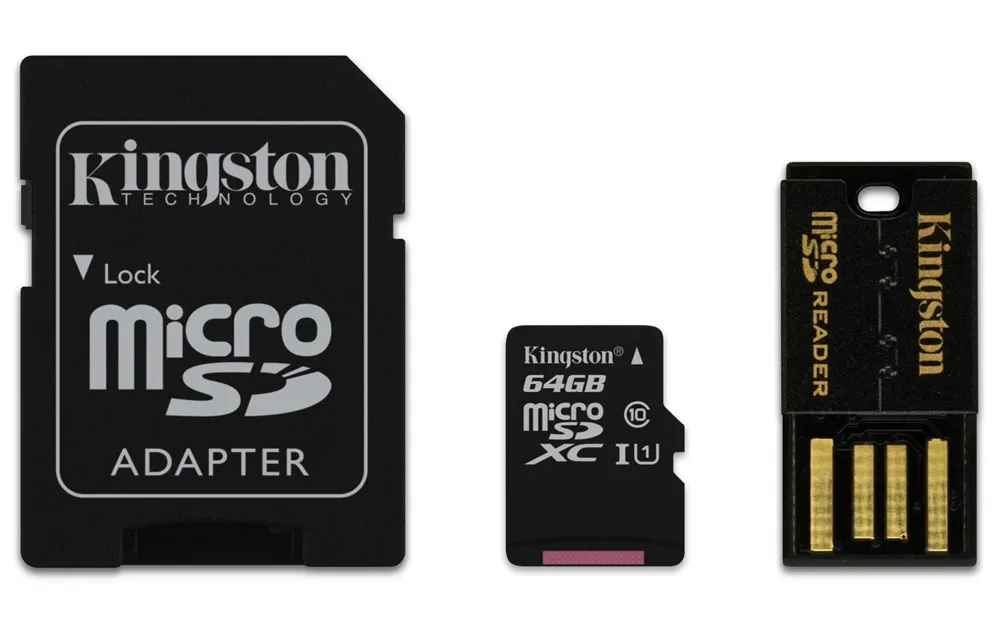 Kingston technology MBLY10G2/64 Гб 64 Class10 micro SDXC Tarjetas de memoria цвет черный|Карты памяти| |