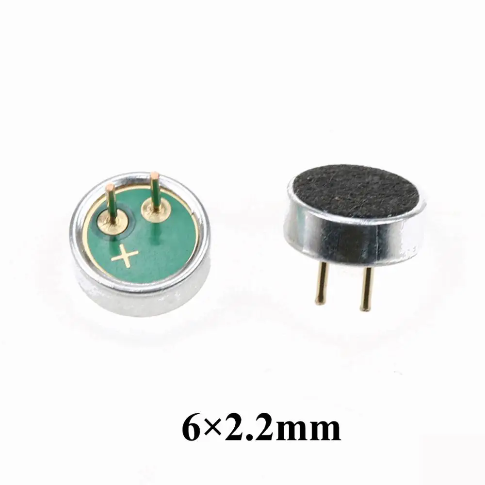 JCD 9 7 мм x мм/10x7 мм/6x5 мм/6 2 мм/4 5*2 мм/4*1 5 Pin микрофонная капсула Электрет Конденсор