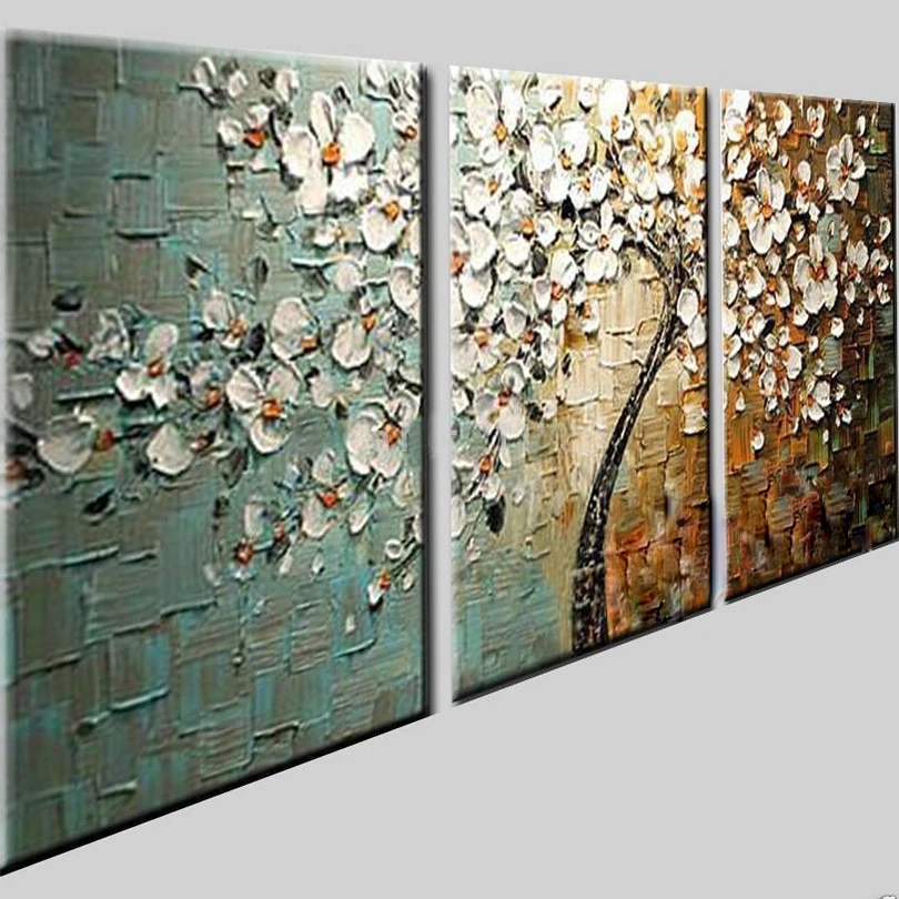 Lucky Tree современная абстрактная картина маслом домашний декор настенное