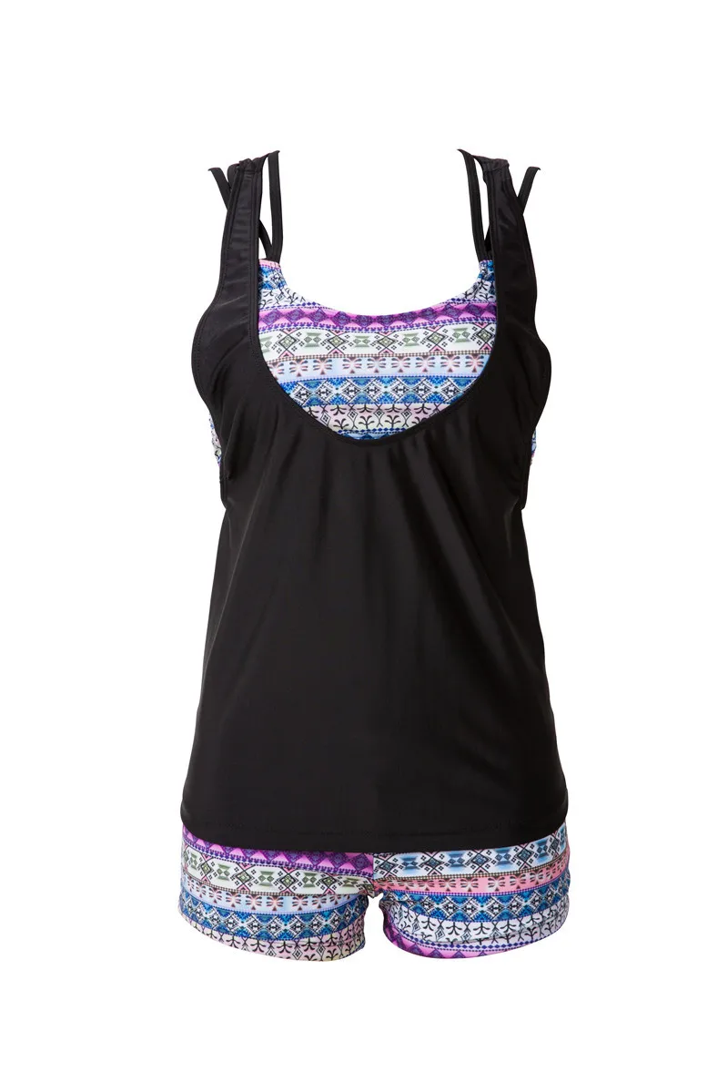 Новинка 2019 купальники танкини с принтом Maillot женские Купальники больших размеров